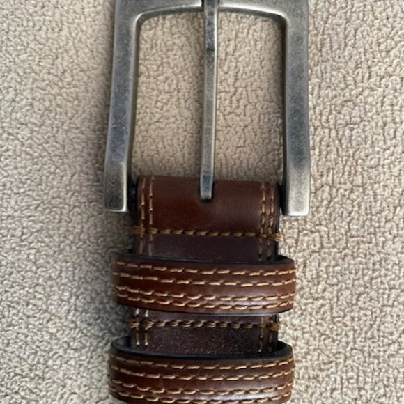 J. Campbell Los Angeles Men's Brown Belt: Size 40 - Picture 1 of 16